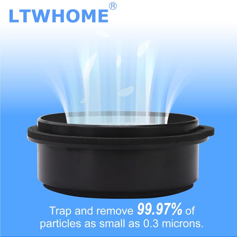 LTWHOME Replacement HEPA Filter and Foam Filter Kit Fit for Dirt Devil Vacuum Cleaners F44, Compares to 304019001 (Pack of 2 Set) - Image 3
